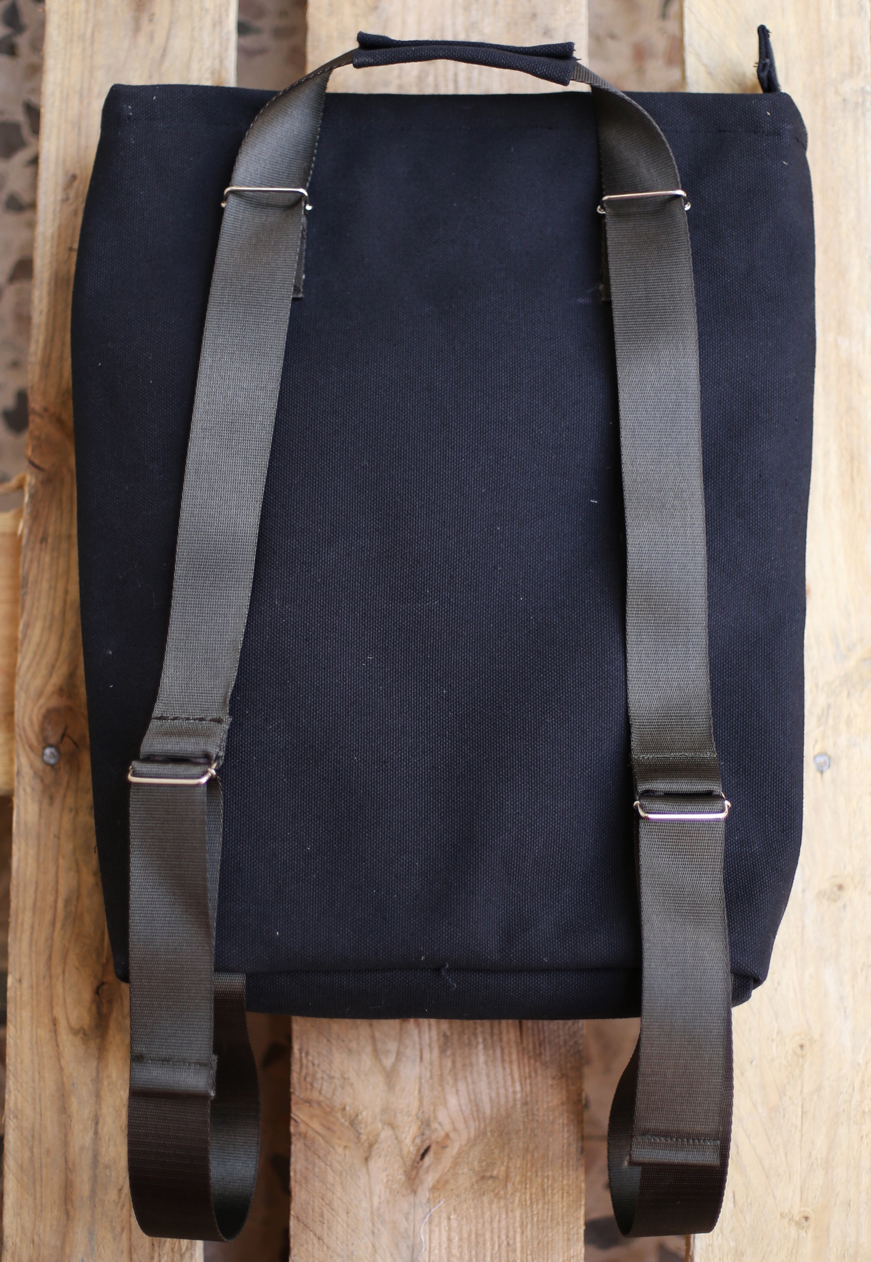 Unisex Handmade Embroidered 2-Way Backpack
