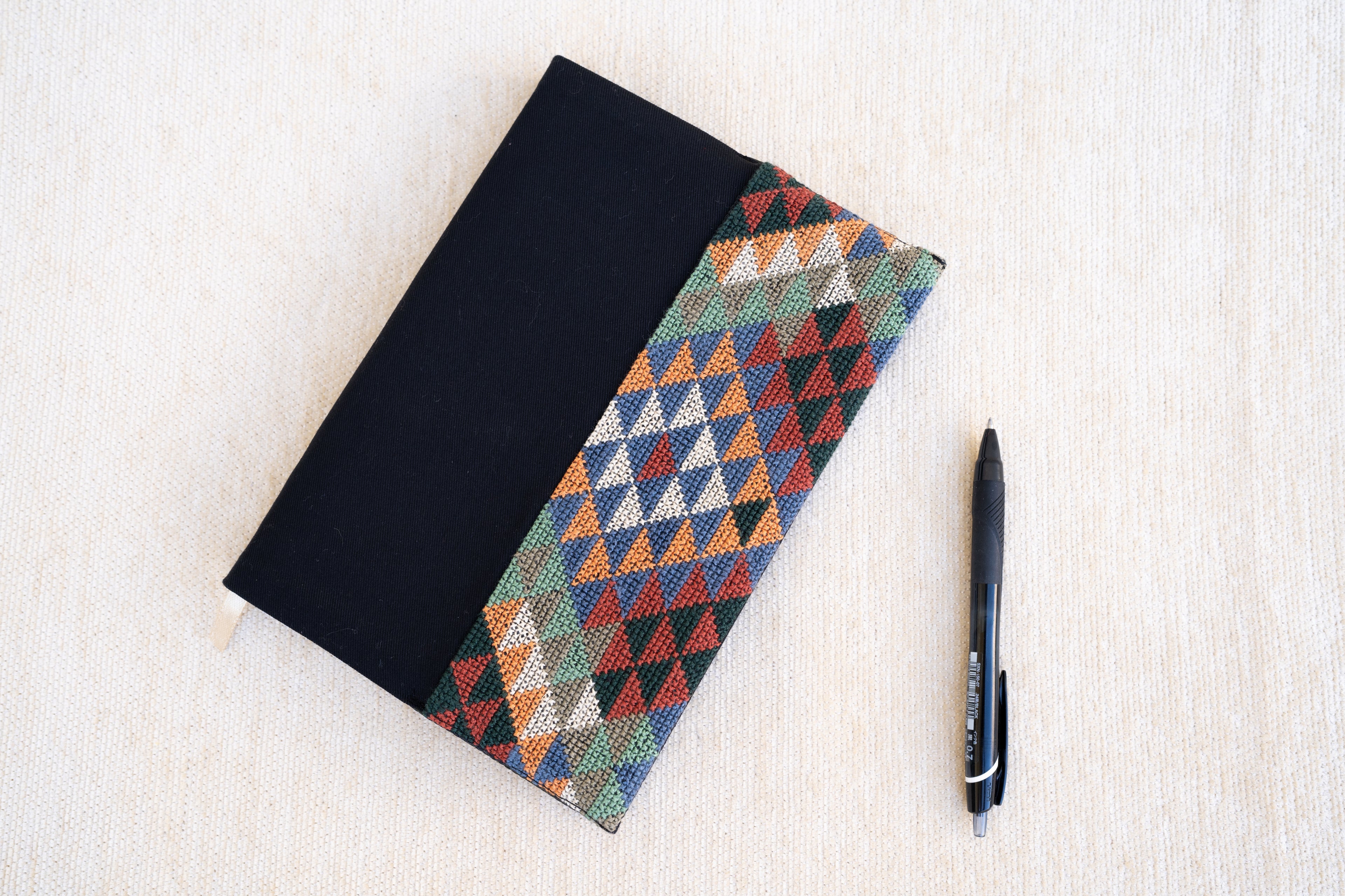 Handmade Embroidered notebook cover (Size A5)
