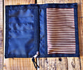 Handmade Embroidered Travel Passport Cover