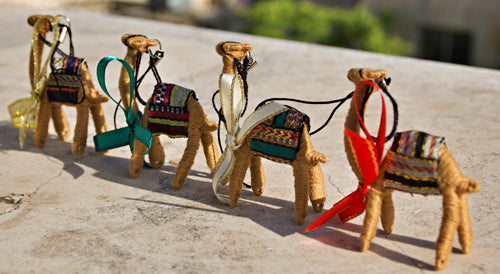 Christmas Decorations (camels)