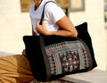 Modern Handmade Embroidered Travel Bag