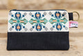 Three-Flower Makeup Purse